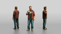 Grunge Skater Man 05