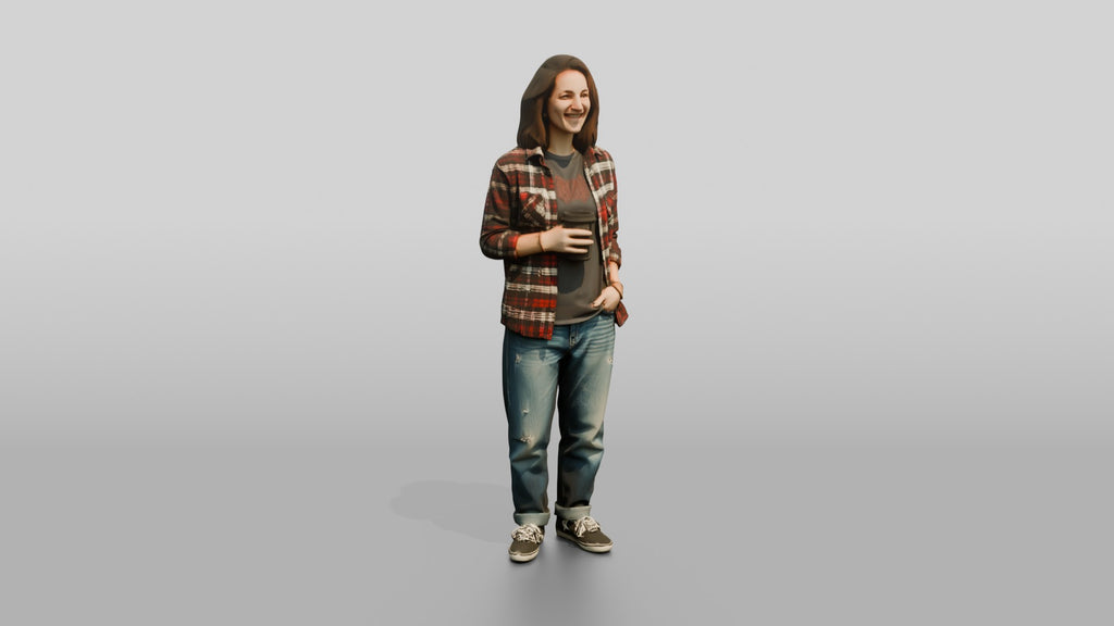 Grunge Skater Woman 06