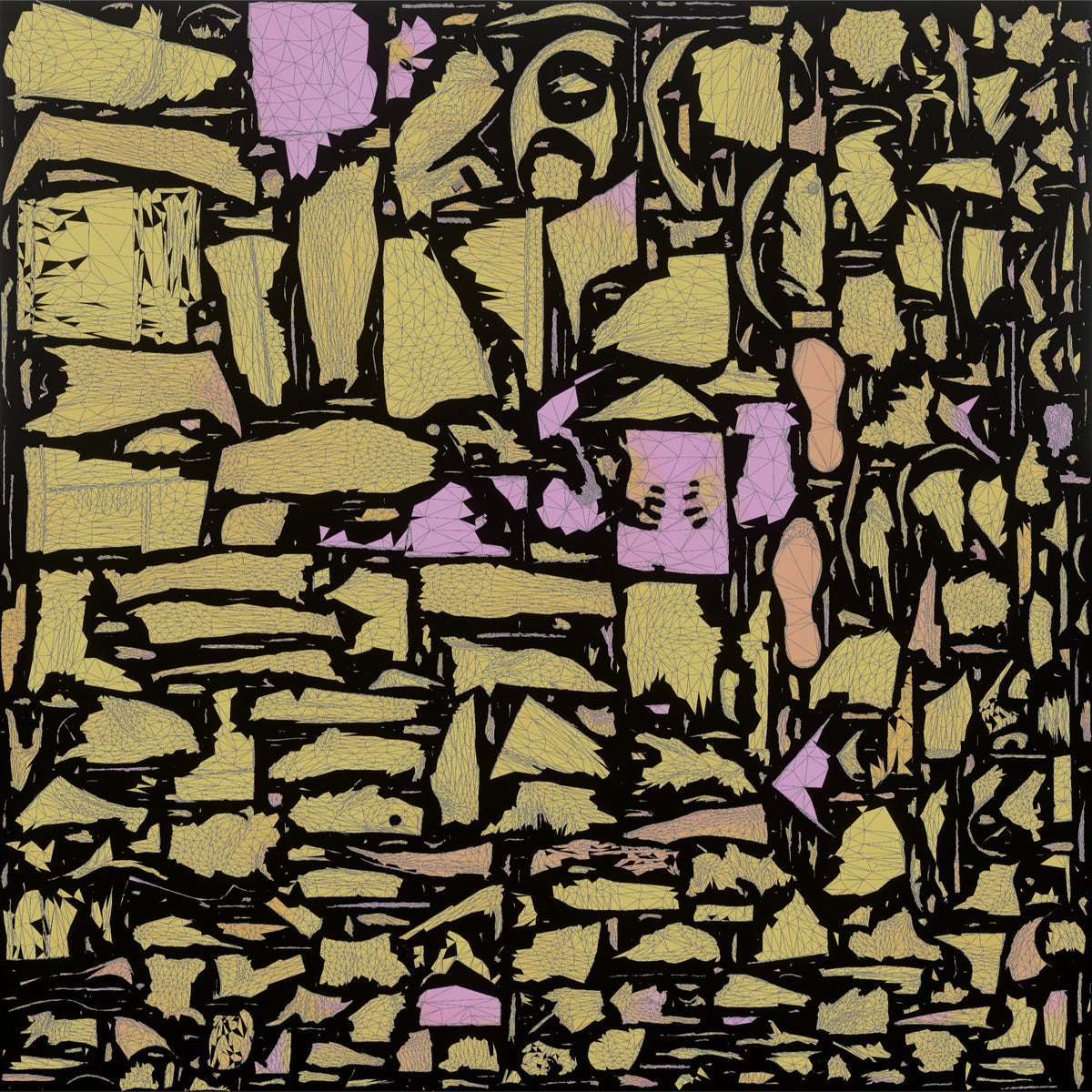Receptionist Woman Holding A Guest Folder And Pen - UV layout, metallic roughness map