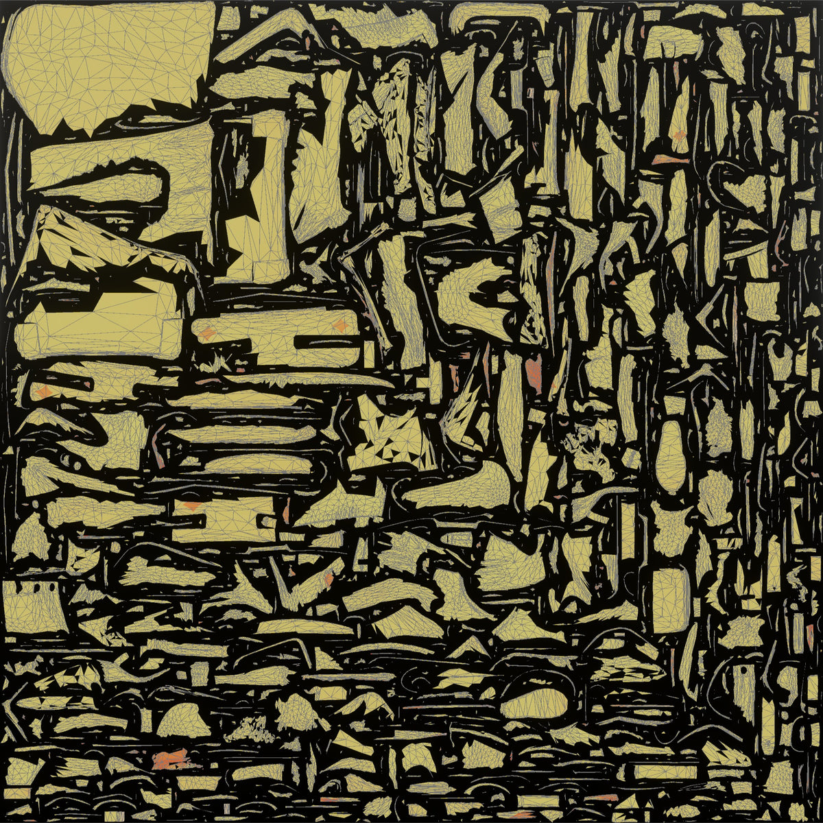 Traveler Kneeling To Zip Her Suitcase - UV layout, metallic roughness map