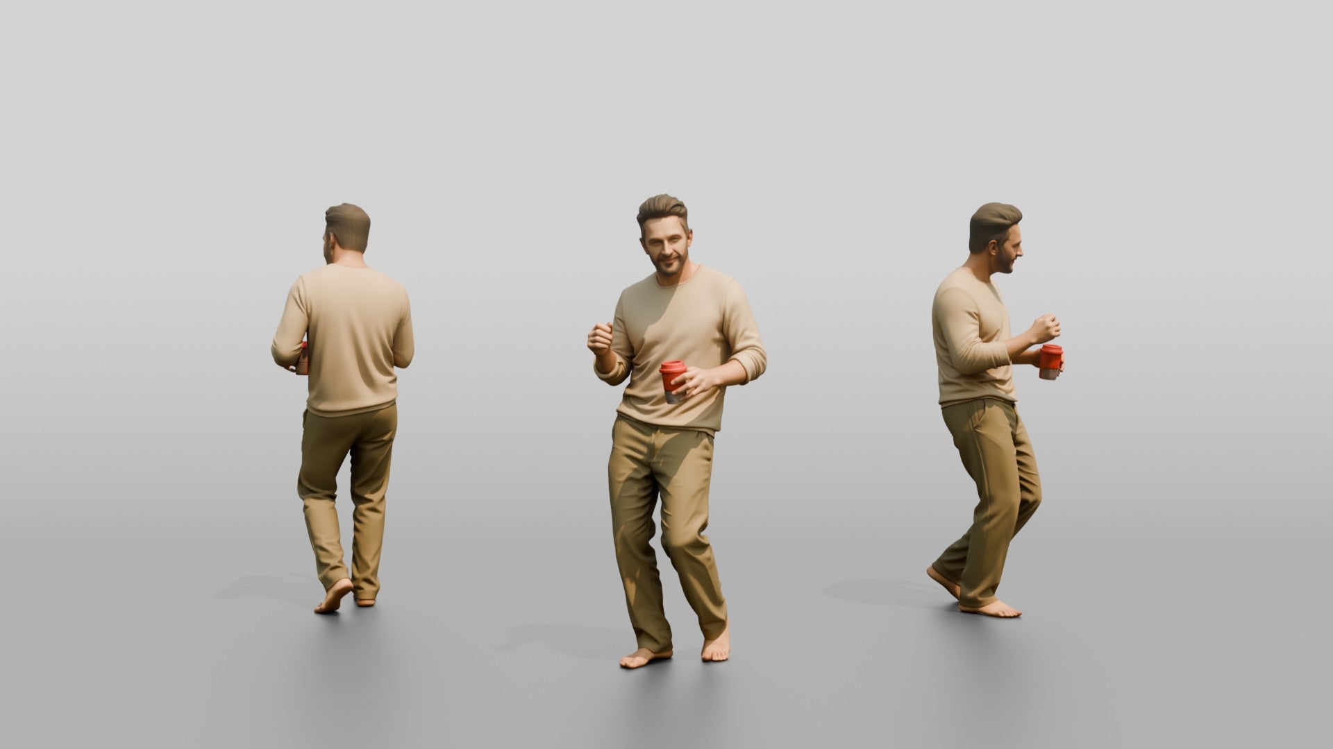 Man Dancing with a Drink