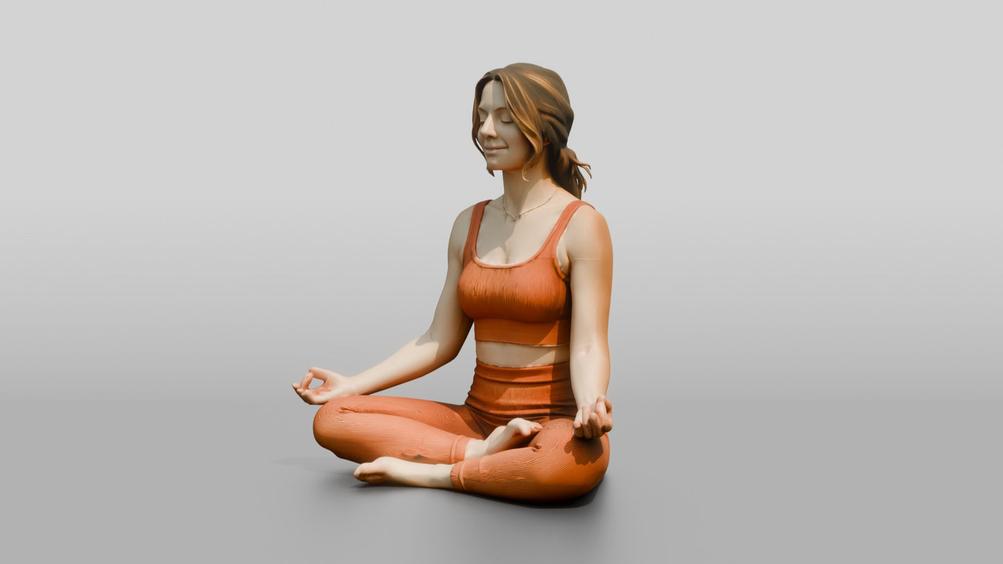 Lotus Meditation Woman