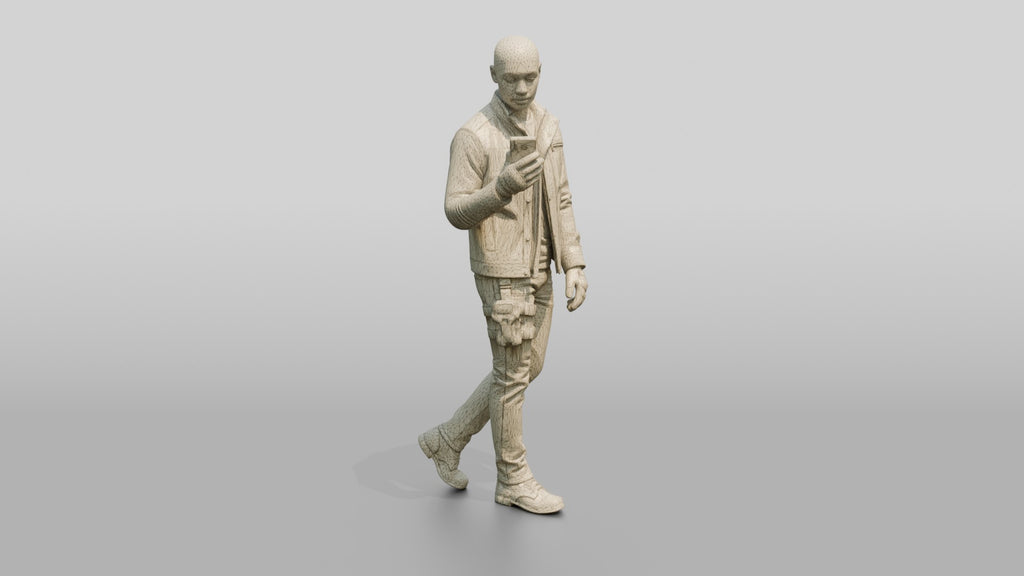 Courier Checking Phone