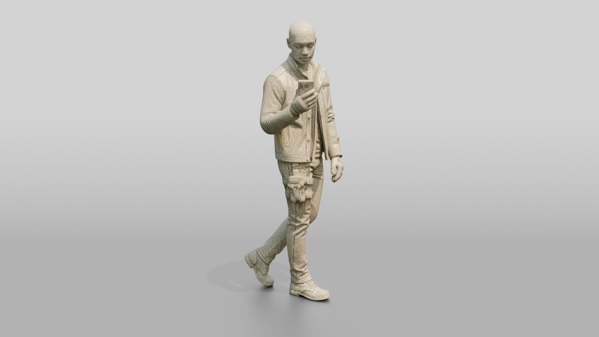 Courier Checking Phone