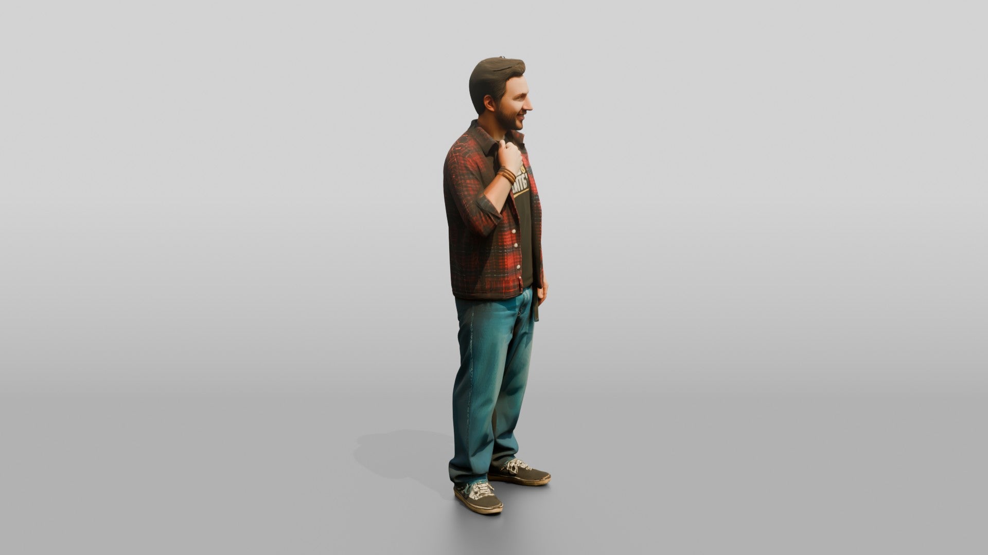 Grunge Skater Man 05
