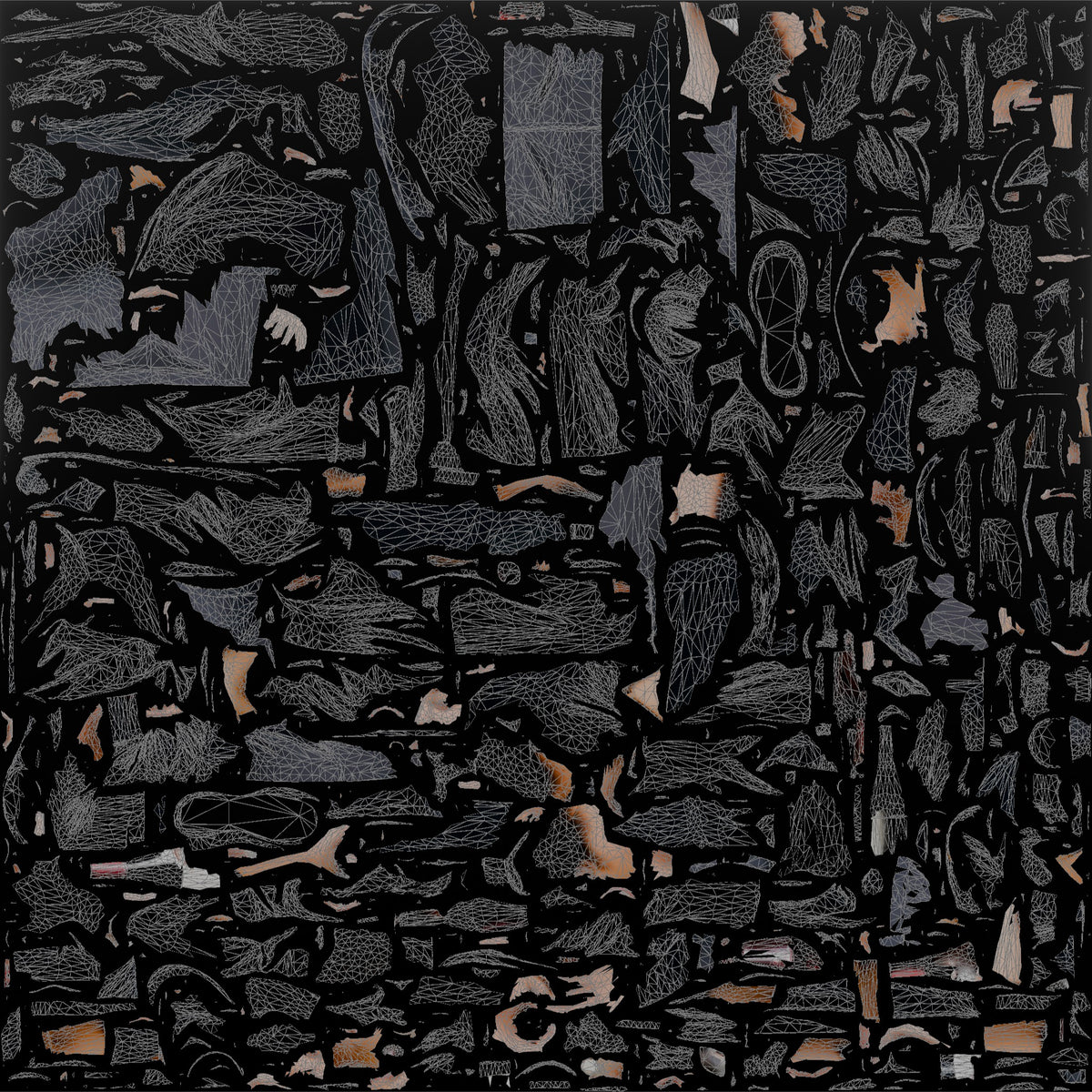 Server Woman Pouring Wine Into A Glass - UV layout, base color map
