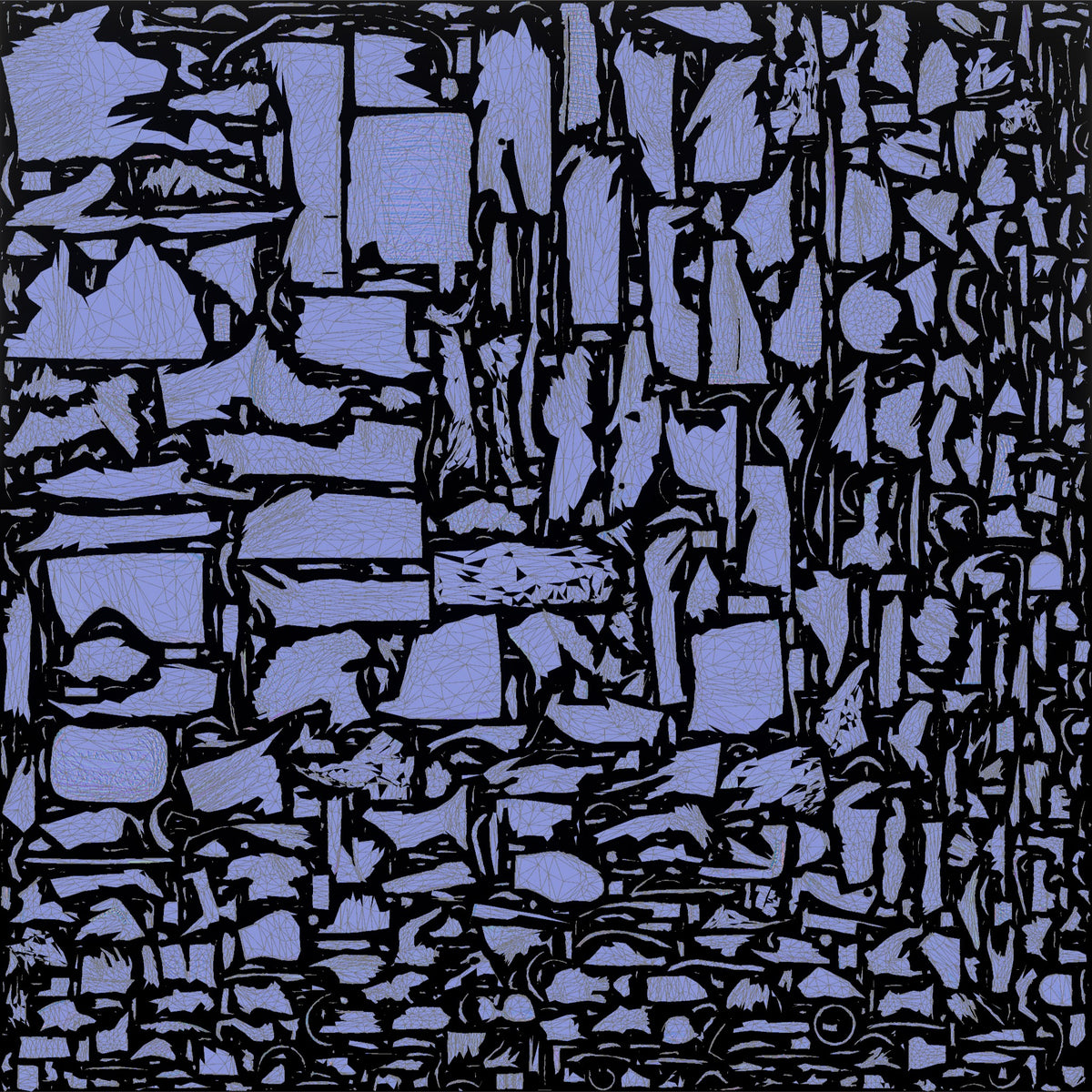 Woman in Headscarf and Trench Coat with Sunglasses - UV layout, normal map