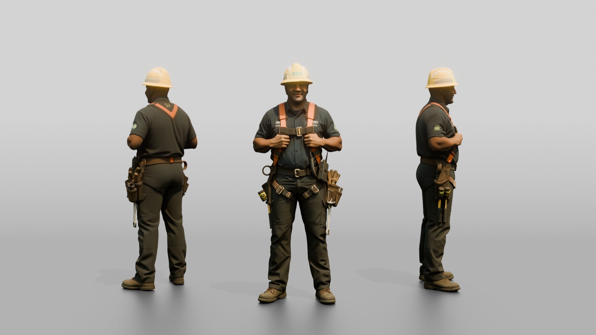 Construction Worker Man 83