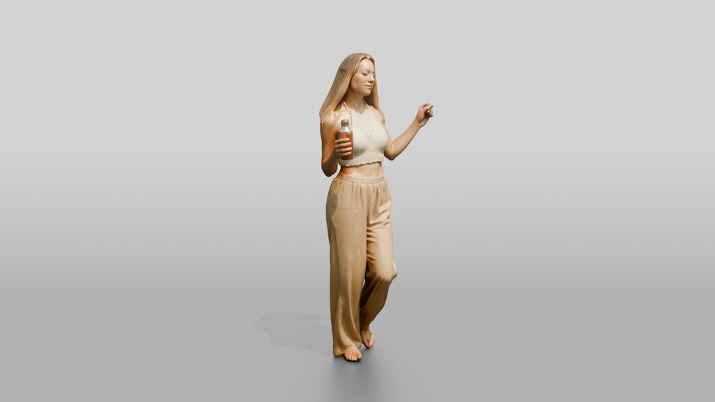 Woman Dancing with a Cocktail