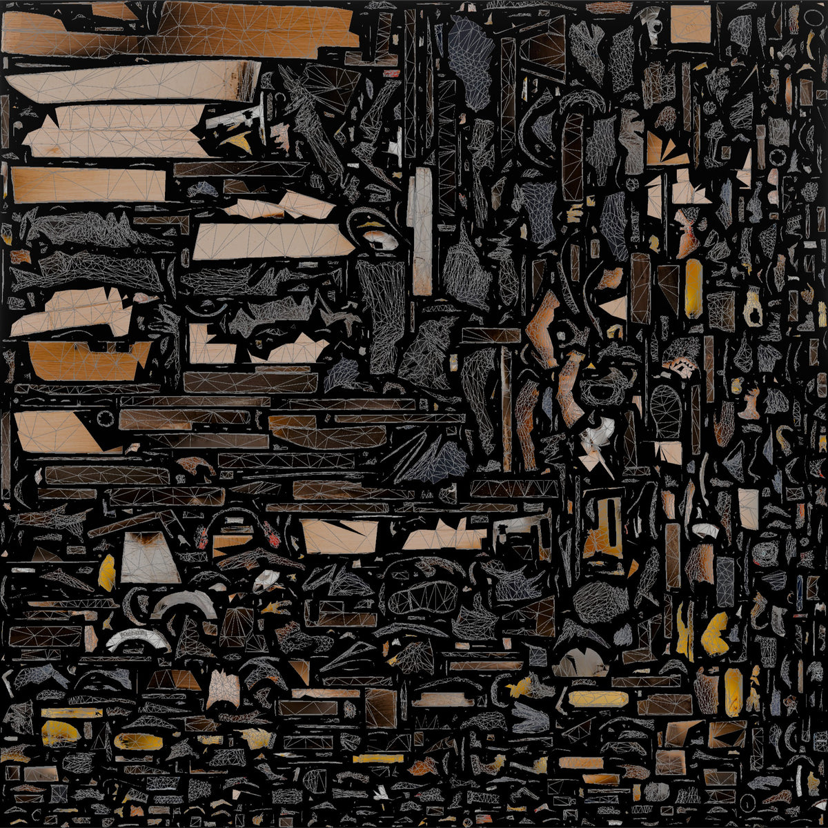 Construction Worker Woman 63 - UV layout, base color map