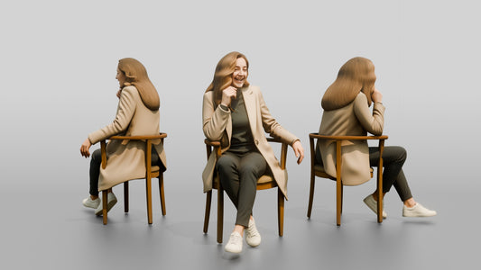 Smart Casual Professional Woman 02
