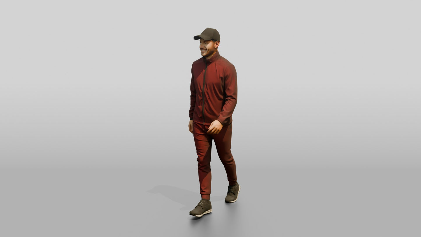 Sporty Athleisure Man 07