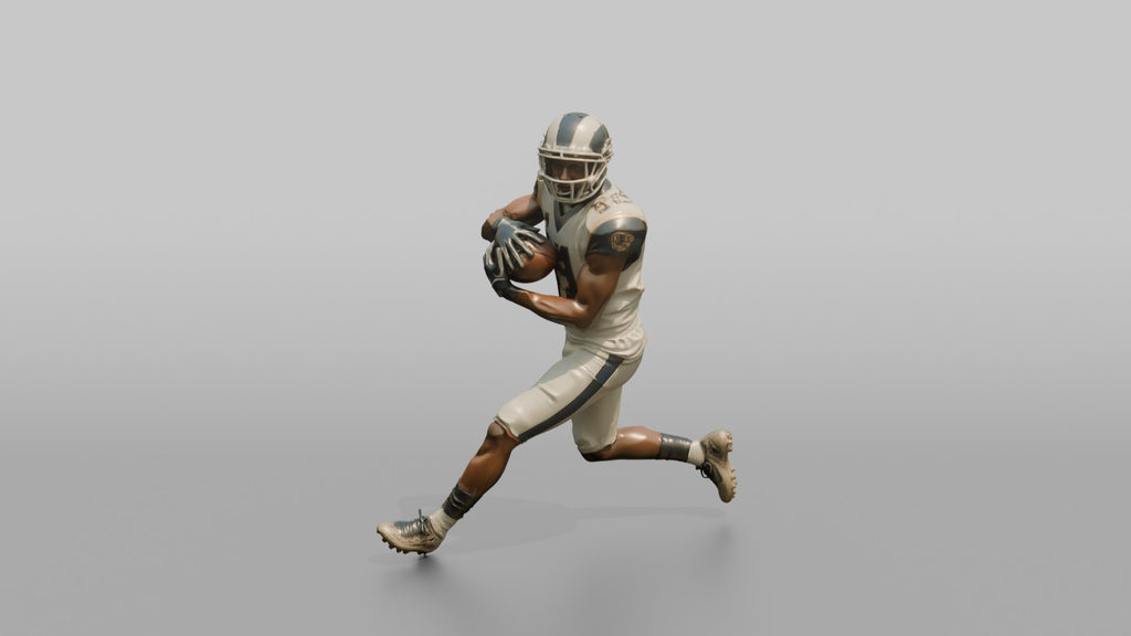 Cornerback Intercepting a Pass