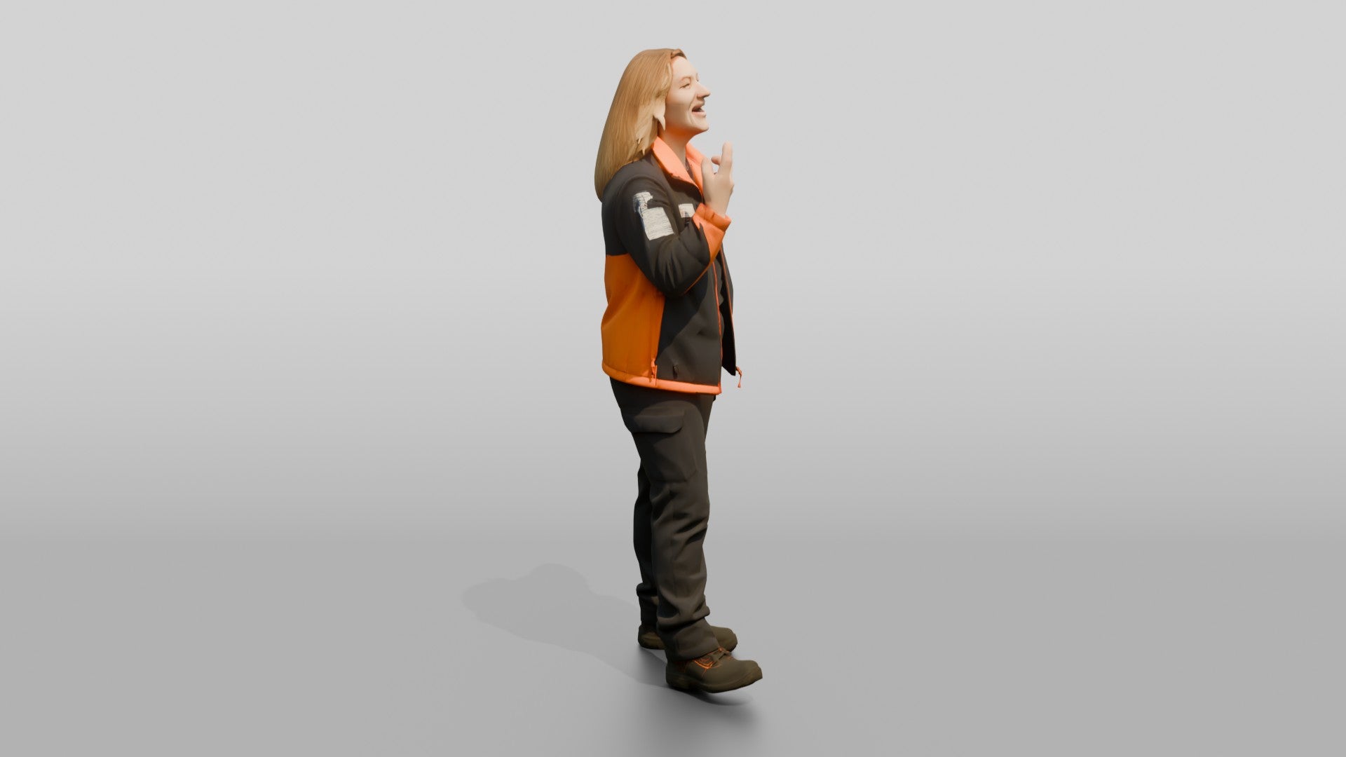 Express Courier Woman