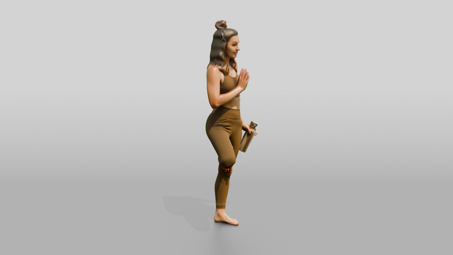 Tree Pose Woman