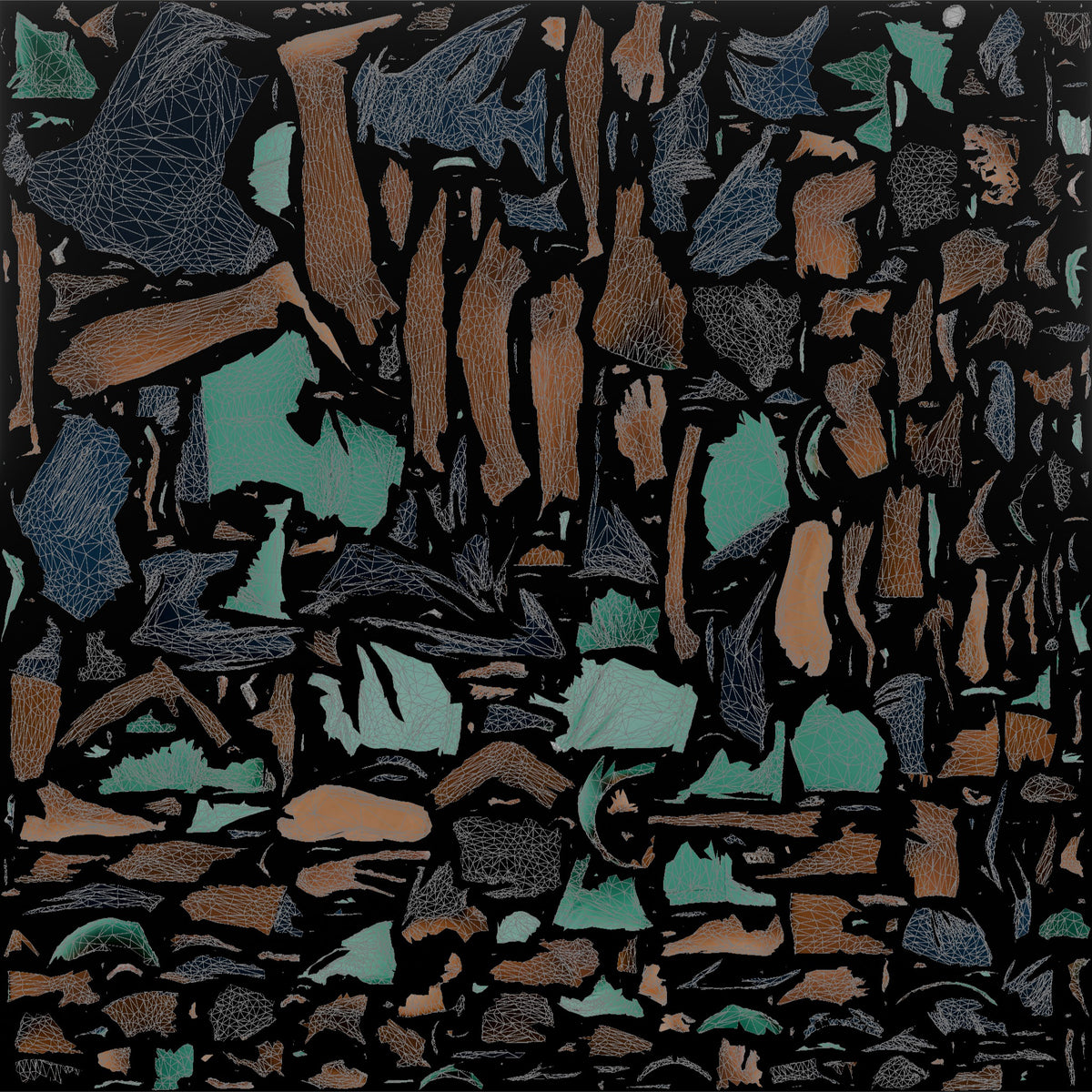 Physique Model Man Standing In A Confident Wide Stance, Hands On Hips - UV layout, base color map