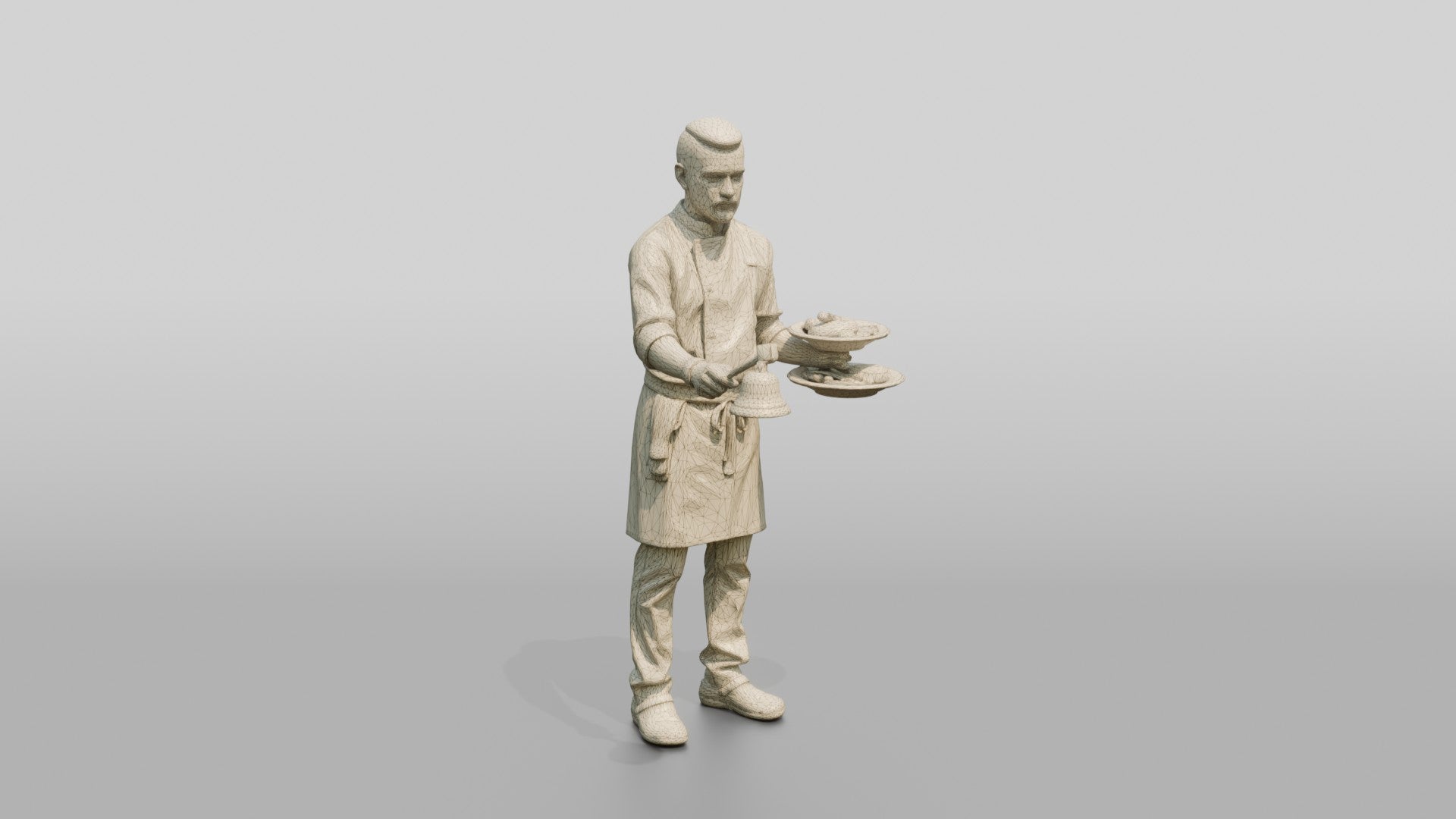 Expeditor Chef Ringing Service Bell