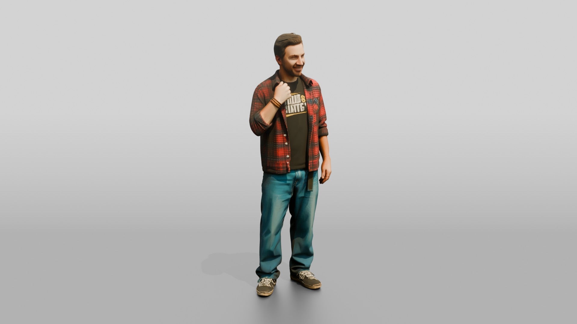 Grunge Skater Man 05