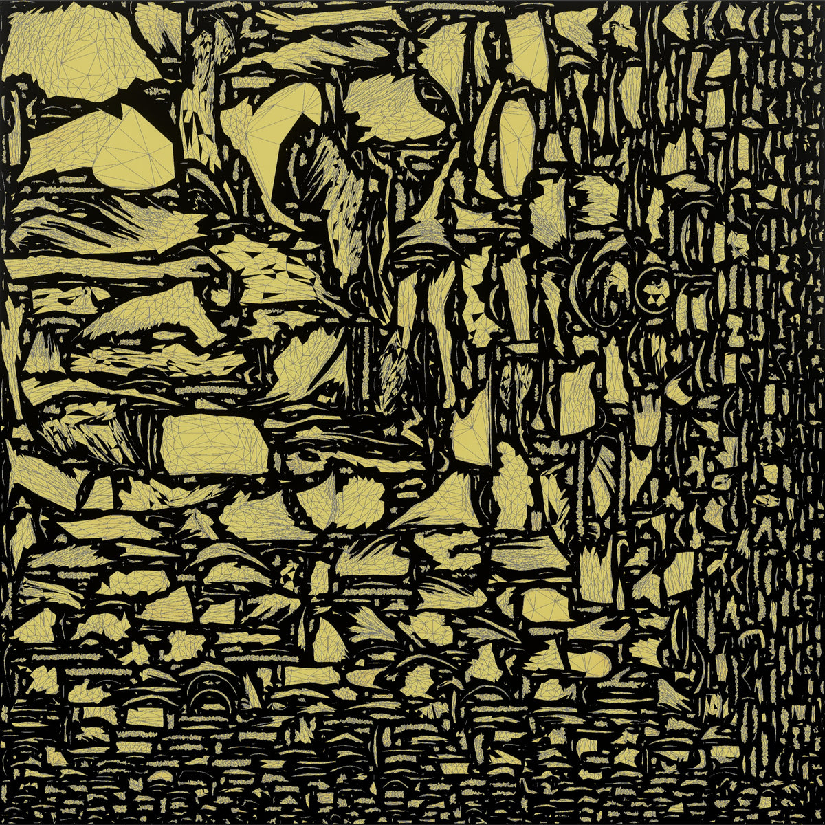 Homeless Woman Sitting Cross-legged - UV layout, metallic roughness map