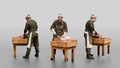 Butcher Cutting Ribeye Steaks