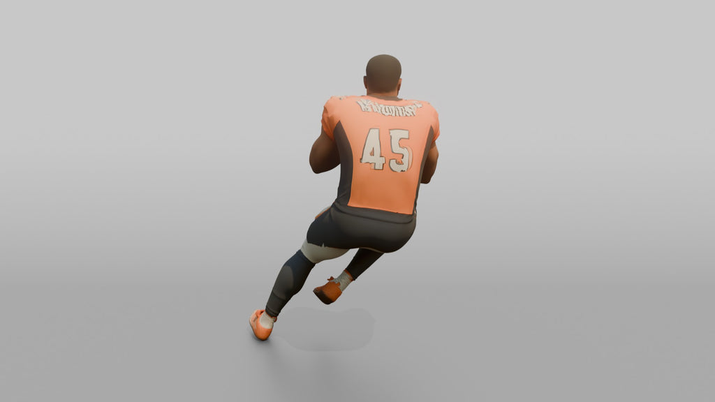 Running Back Cutting Laterally