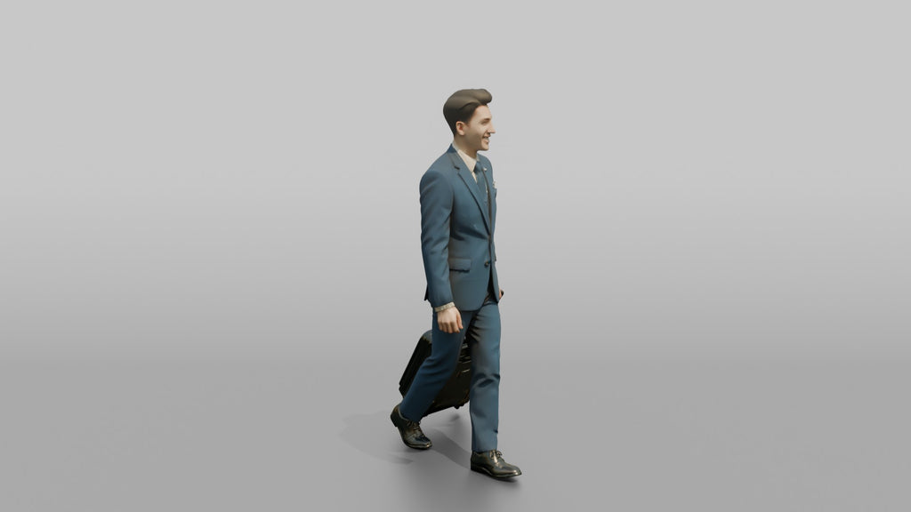 Caucasian Co-Pilot Waving a Warm Greeting