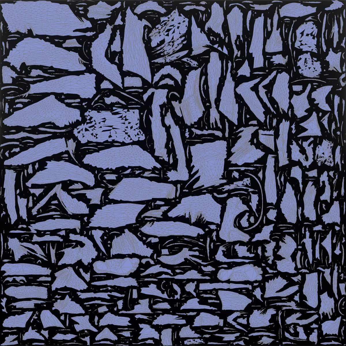 Bodyweight Athlete Woman Holding A Deep Squat Position, Arms Crossed - UV layout, normal map