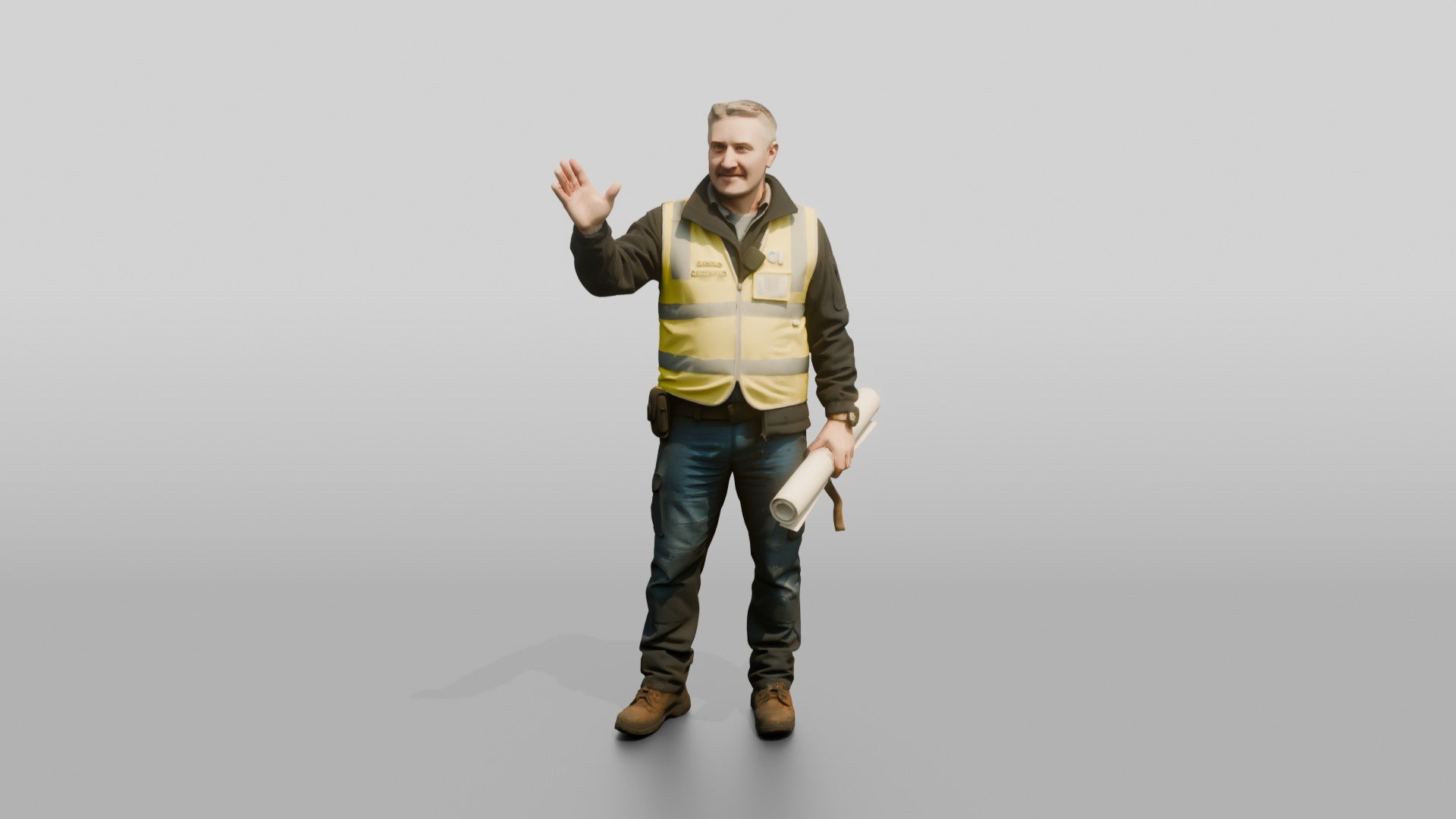 Construction Worker Man 92