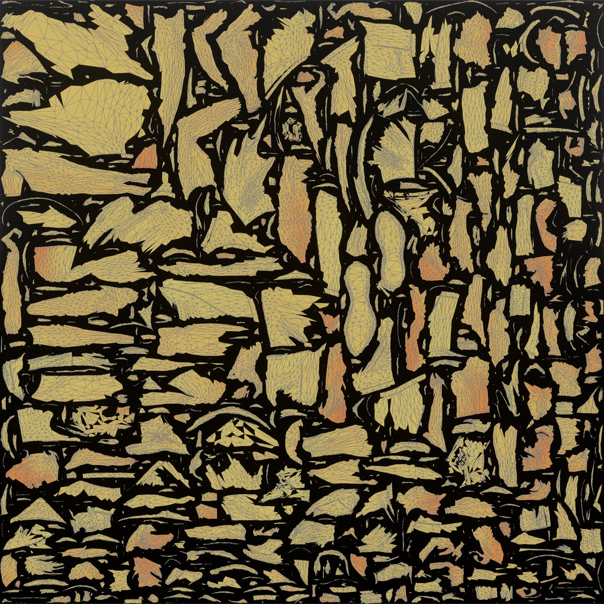 Bodyweight Athlete Man Mid-rep Of A Tricep Dip - UV layout, metallic roughness map