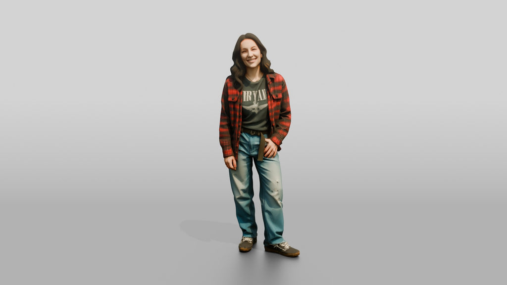Grunge Skater Woman 08