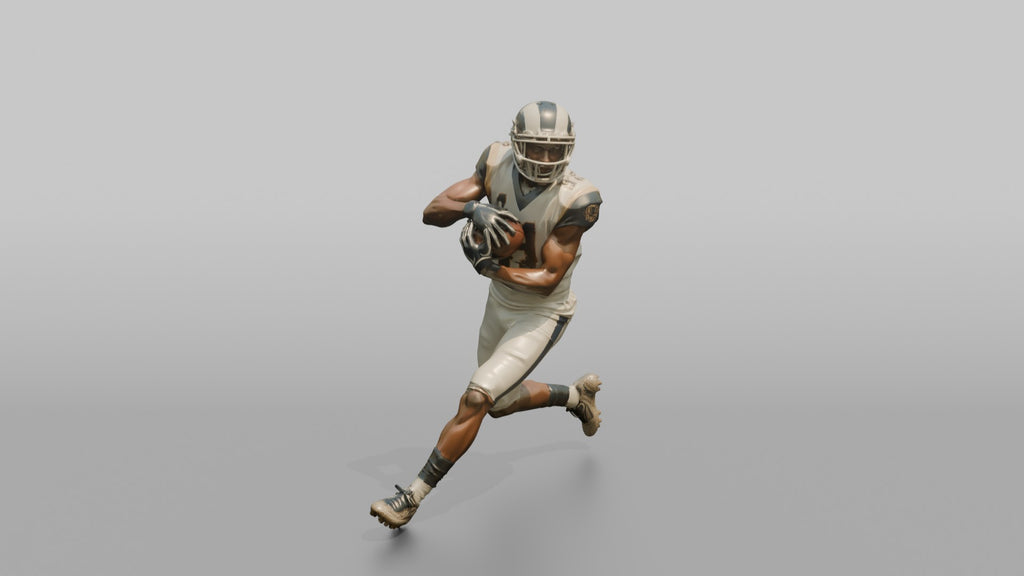 Cornerback Intercepting a Pass