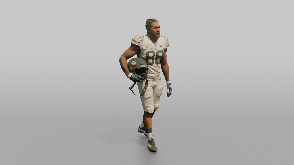 Player Standing on the Sideline