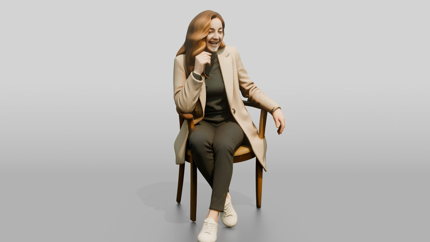 Smart Casual Professional Woman 02