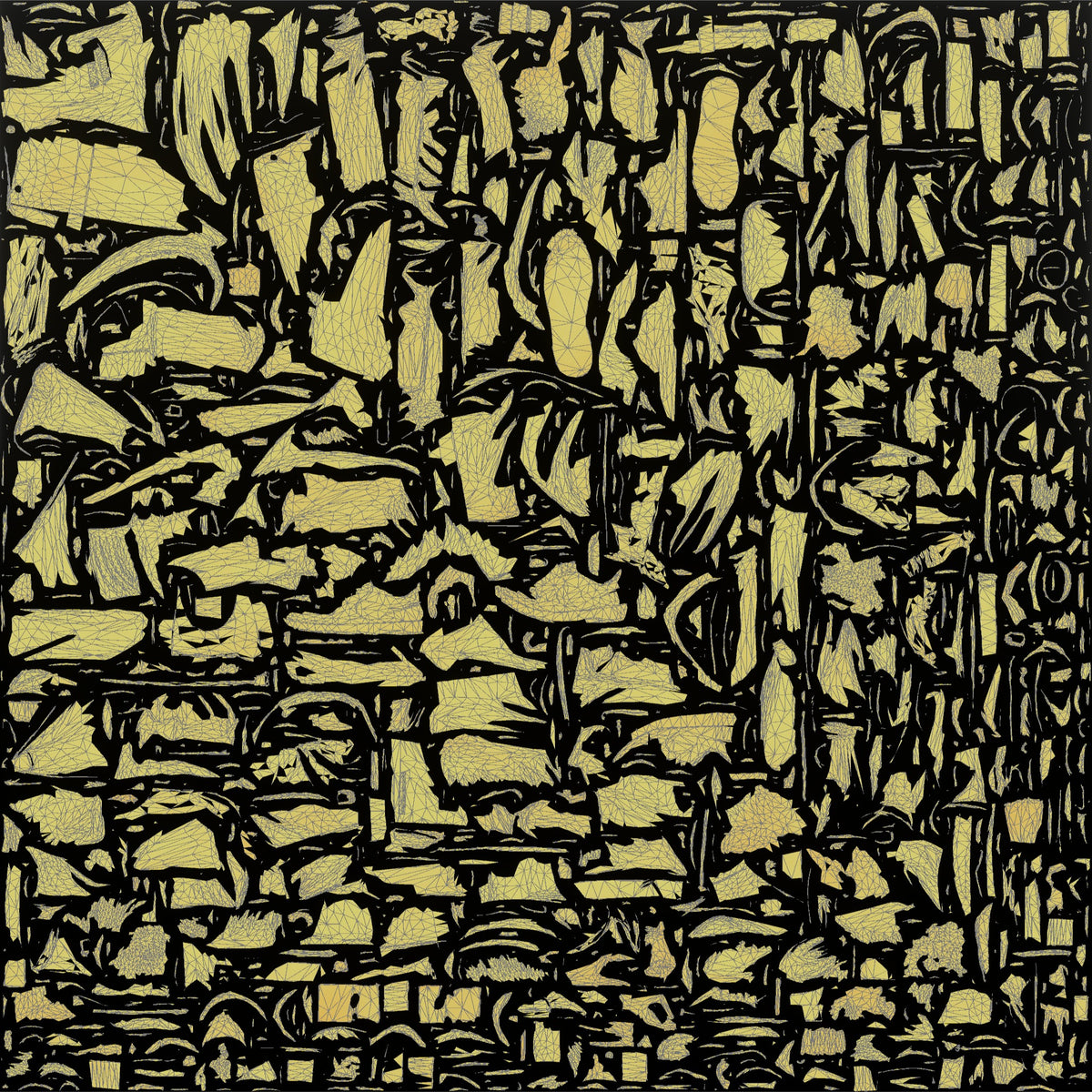 Young Black Man Walking and Looking at Phone with Duffel Bag - UV layout, metallic roughness map