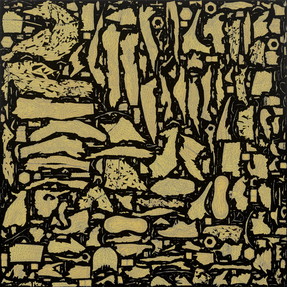 Weightlifter Woman Doing A Dumbbell Lateral Raise - UV layout, metallic roughness map