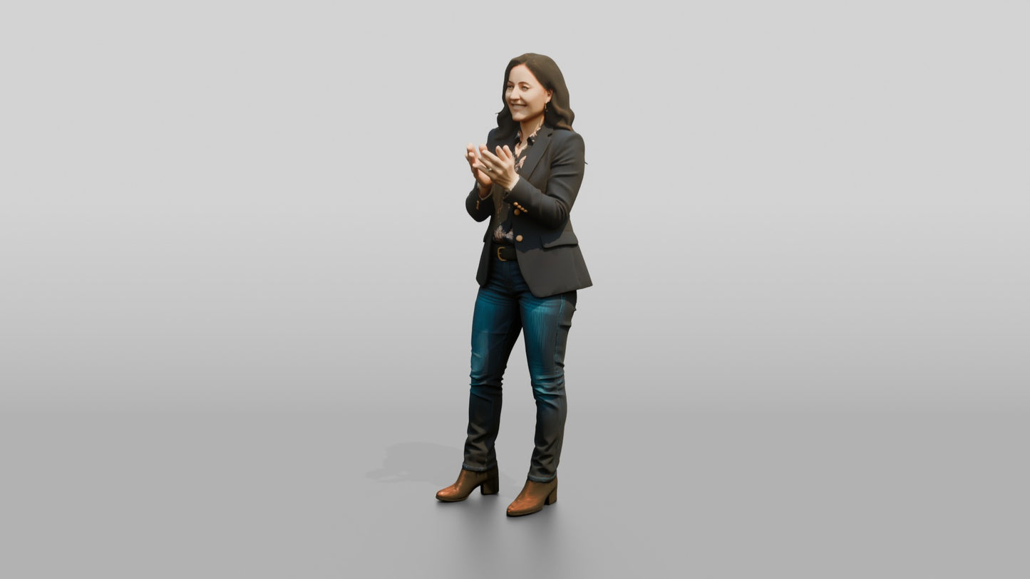 Businesswoman Presenting to an Audience