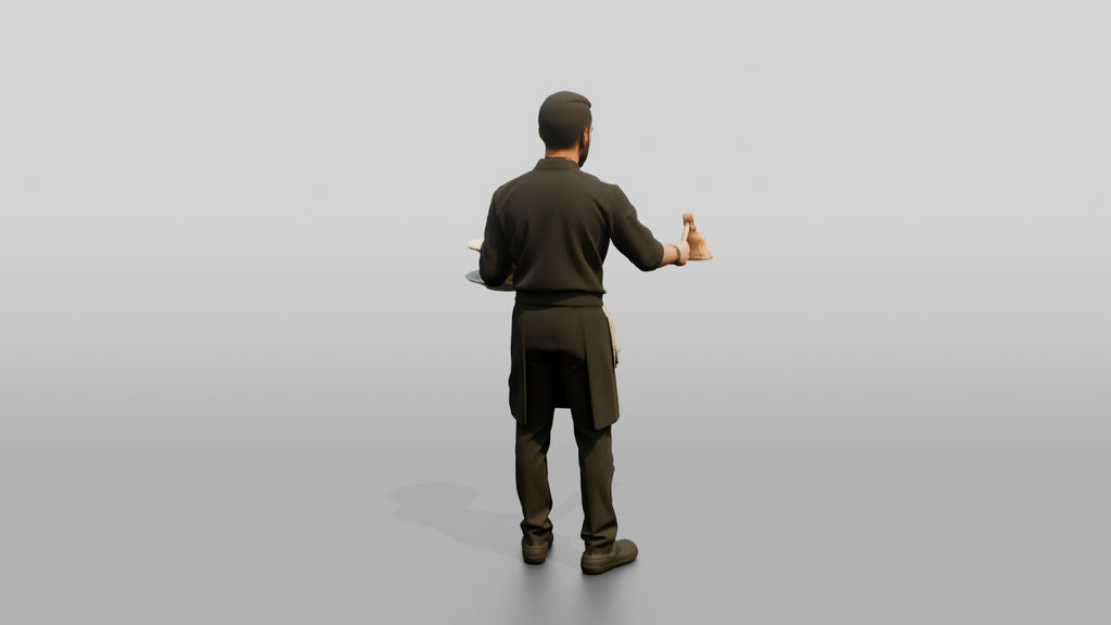 Expeditor Chef Ringing Service Bell