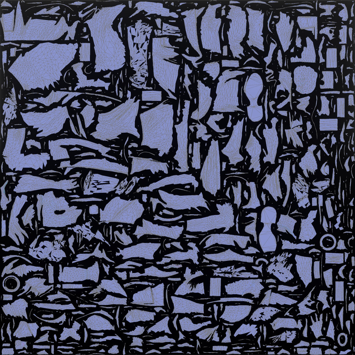 Father Holding A Coffee Mug In One Hand And A Phone In The Other - UV layout, normal map