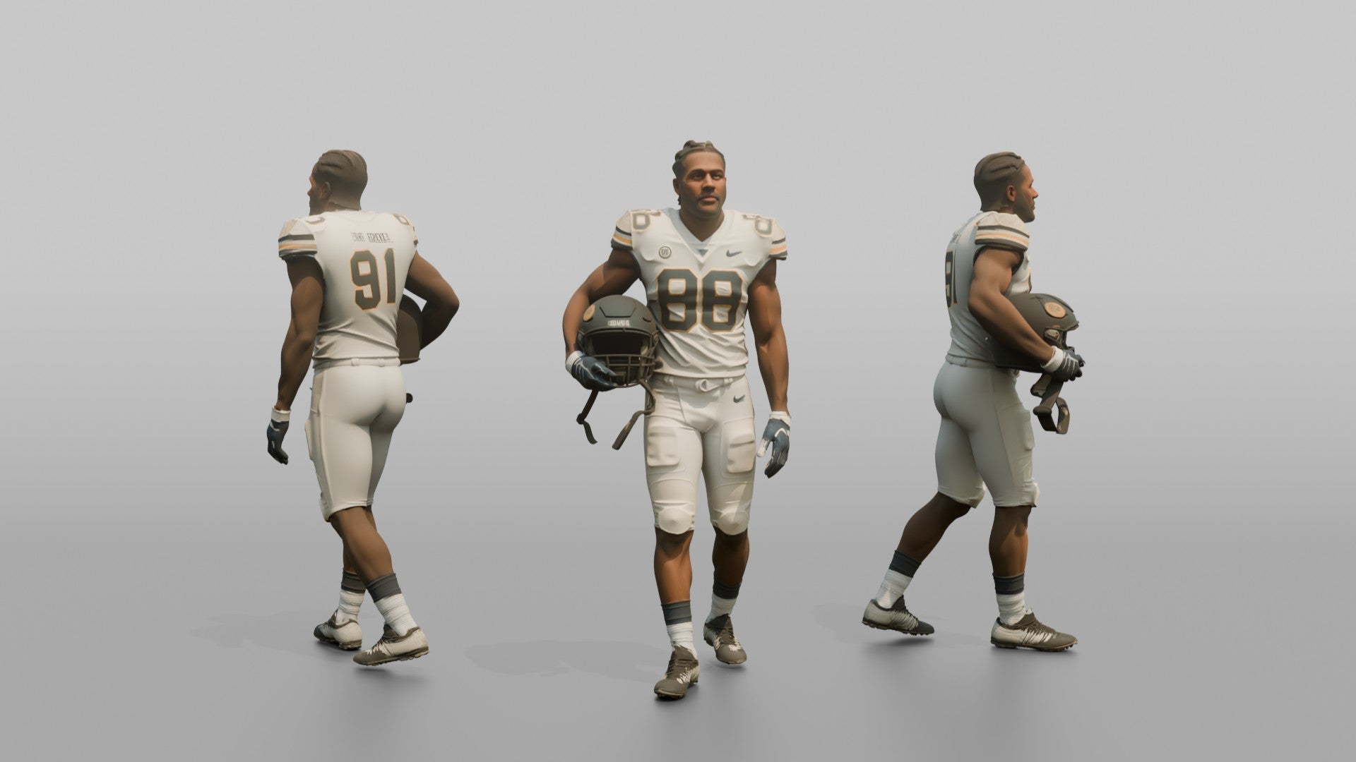 Player Standing on the Sideline