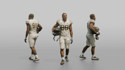 Player Standing on the Sideline