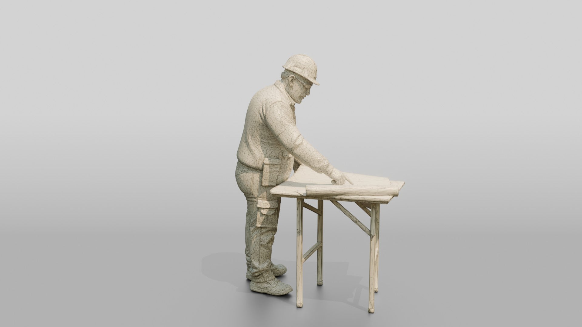 Construction Worker Man 45