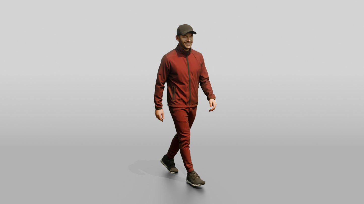 Sporty Athleisure Man 07