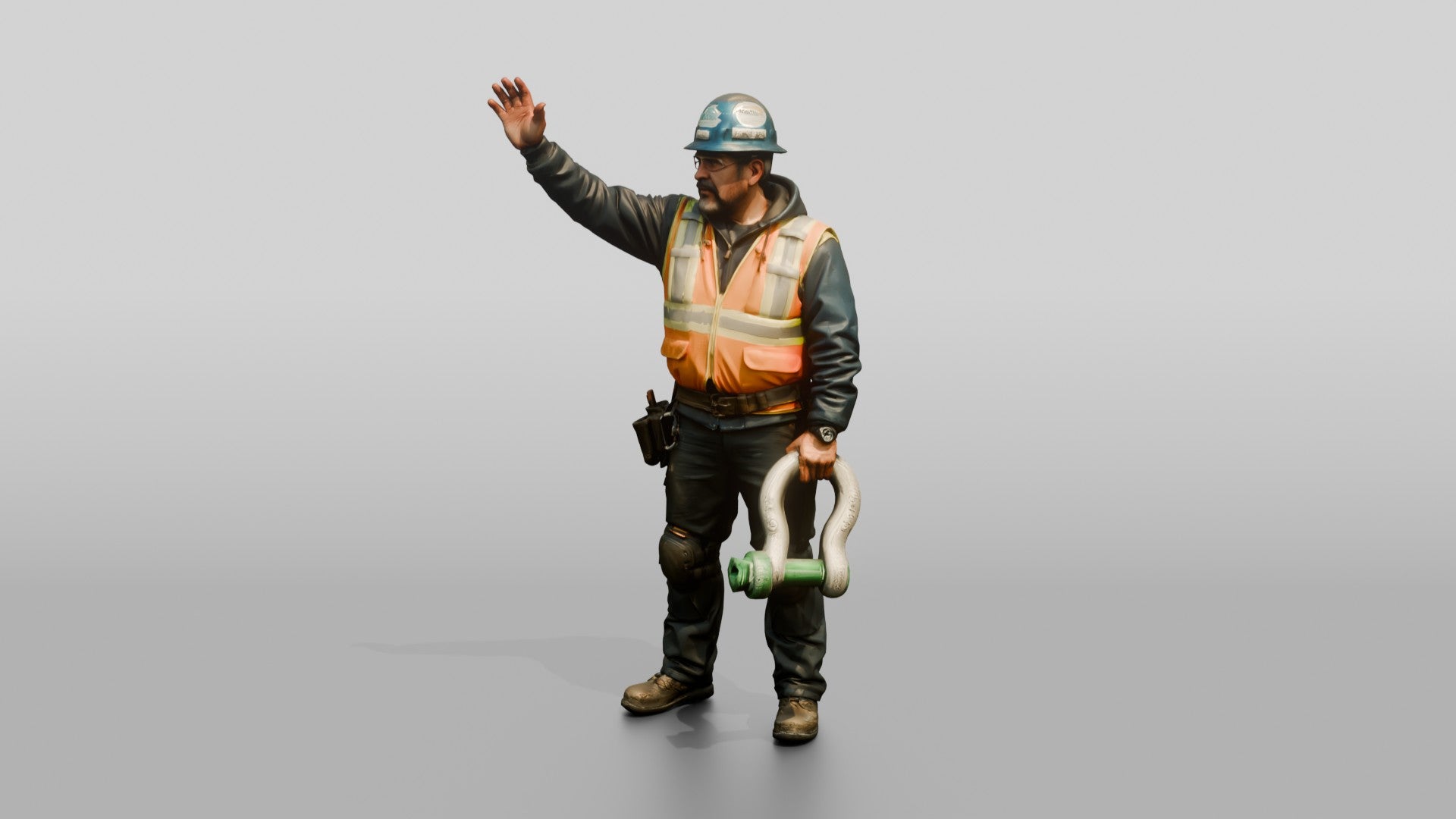 Construction Worker Man 40