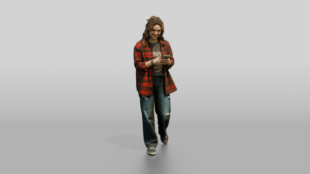 Grunge Skater Woman 02