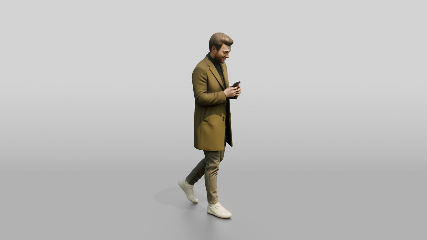 Smart Casual Professional Man 01