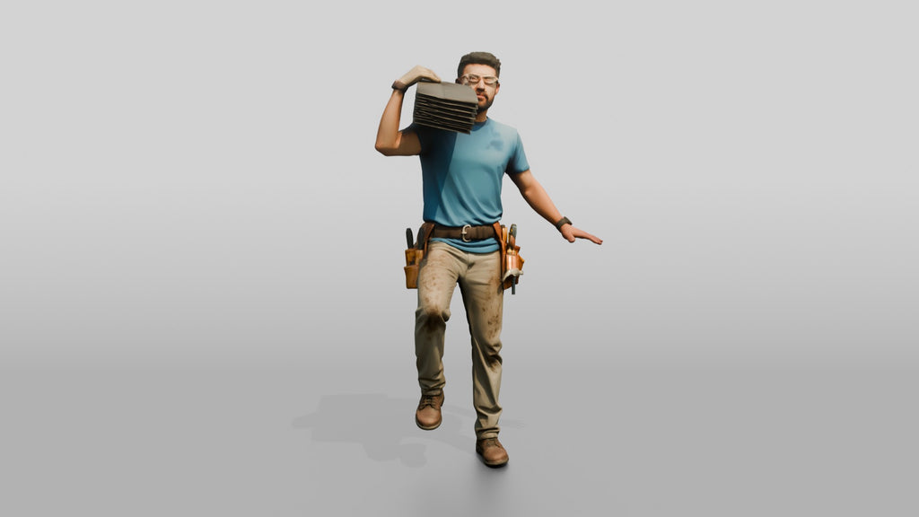 Construction Worker Man 29