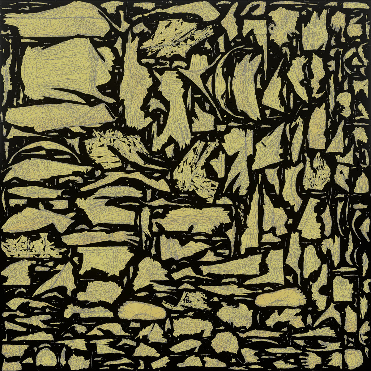 Massage Therapist Man Holding Warm Stones In Cupped Hands - UV layout, metallic roughness map
