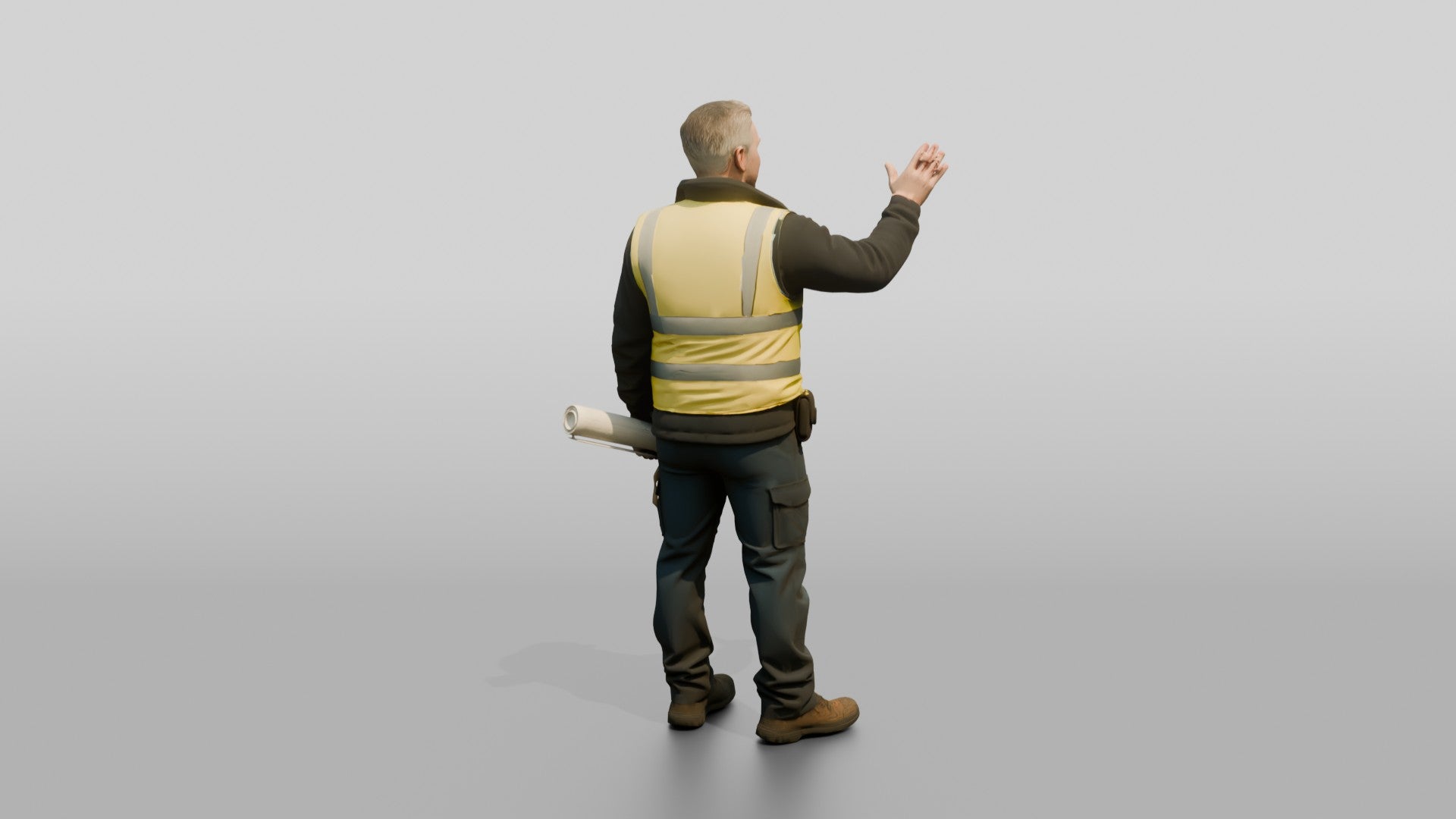 Construction Worker Man 92