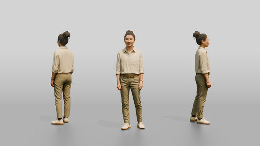 Businesswoman in Smart Casual Attire