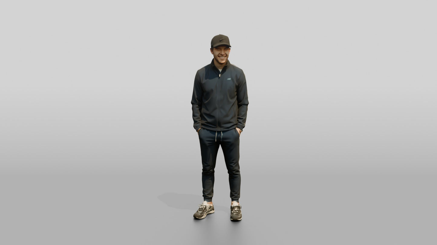 Sporty Athleisure Man 01